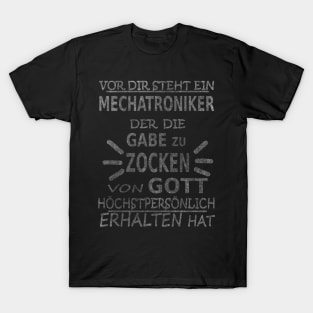 Mechatroniker Zocken T-Shirt